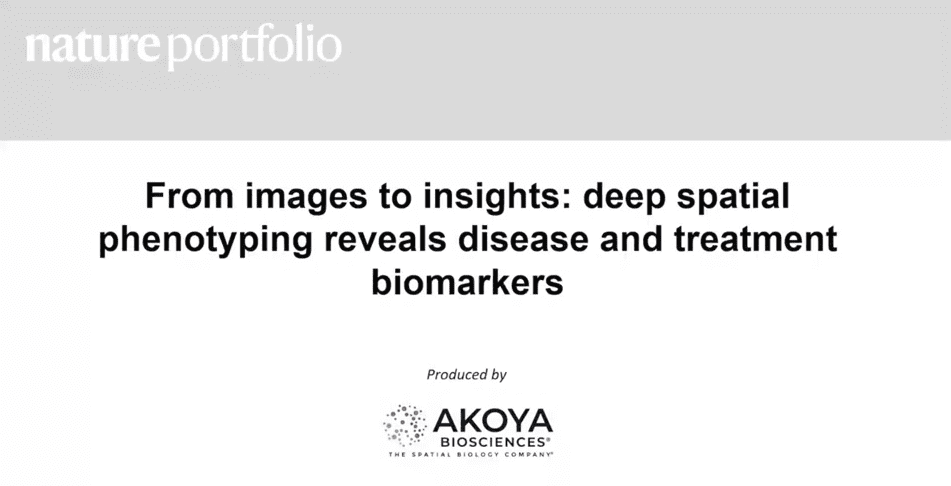 Akoya Bisciences webinar from images to insights